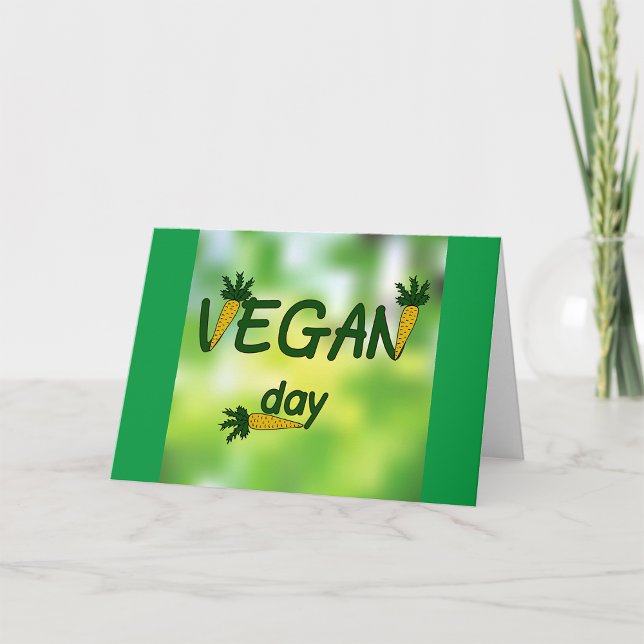 Vegan Day Card (Creator Uploaded)