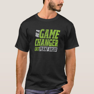 Vegan Eat Plant Based Vegetarian Veganism Distress T-Shirt
