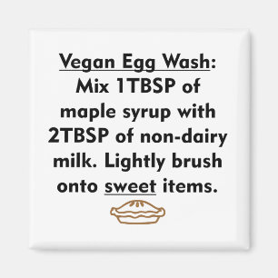 Vegan Egg Wash - Sweet Magnet