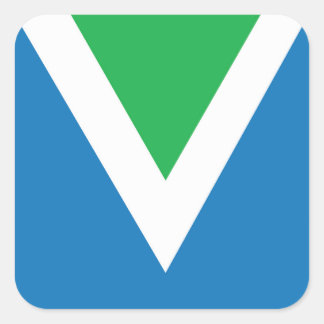 Vegan Flag stickers (set of 6)