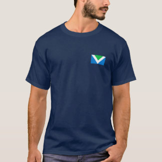 VEGAN FLAG VEGANISM V T-Shirt