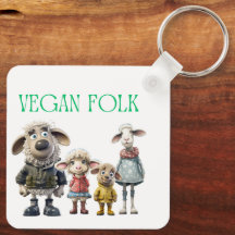 Vegan Folk Sheep Family