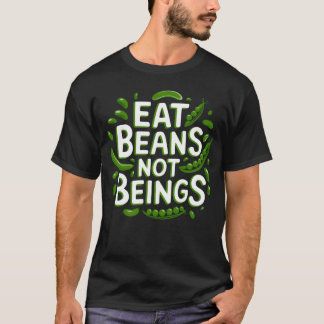 vegan food nature tow plants bean funny T-Shirt