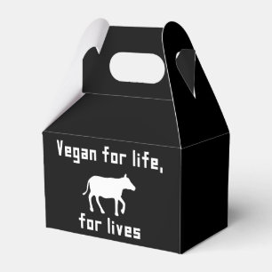 Vegan for life favour box