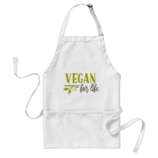 Vegan For Life Standard Apron (Front)