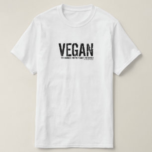 Vegan For Simple Shirt (White)
