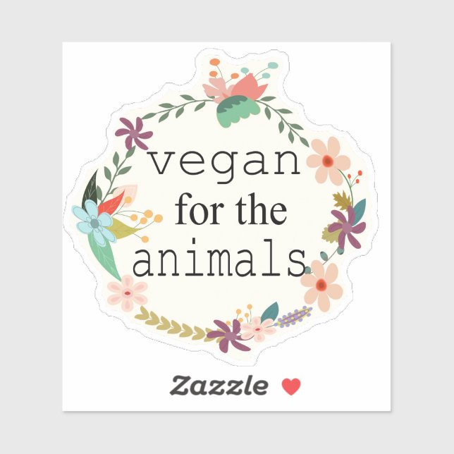 Vegan for the animals (Sheet)