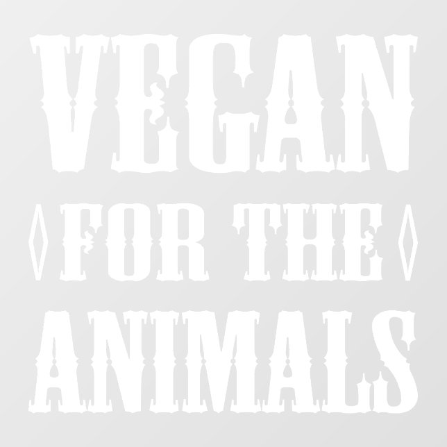 Vegan for the Animals  (Sheet)
