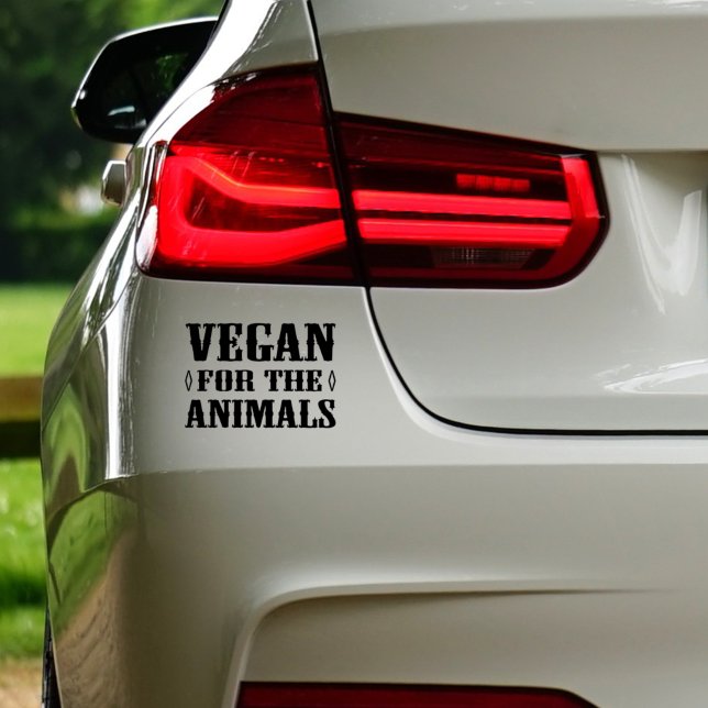 Vegan For The Animals,  Car Decal (Creator Uploaded)