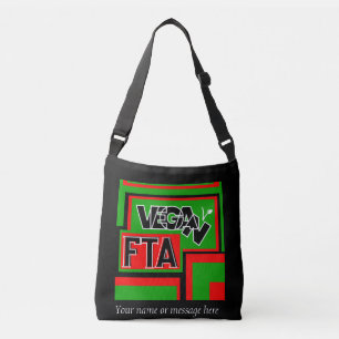 Vegan For The Animals (FTA) Crossbody Bag