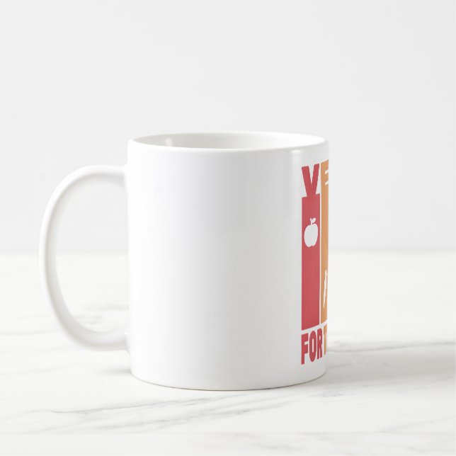 Vegan For the Planet Coffee Mug (Left)