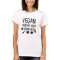 Vegan from my head tomatoes funny shirt