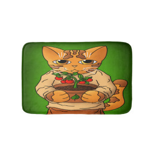 Vegan Gardener Cat Bath Mat