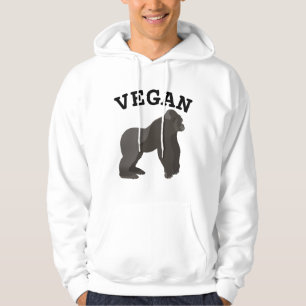 VEGAN GORILLA T-SHIRTS HOODIES MENS TEES