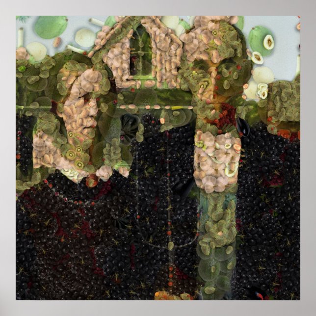 Vegan Gothic Fine Art Parody Poster (Front)