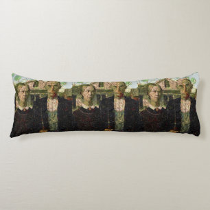 Vegan Gothic Fine Art Spoof Body Cushion
