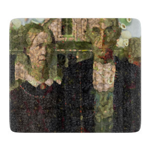 Vegan Gothic Fine Art Spoof Cutting Board