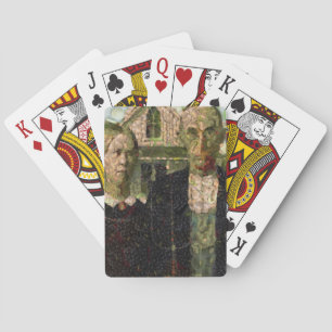 Vegan Gothic Fine Art Spoof Playing Cards