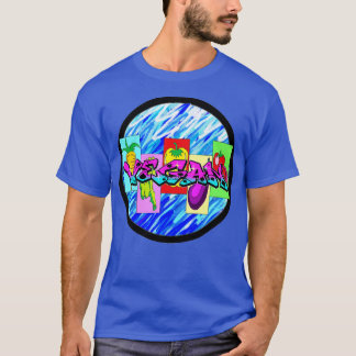 Vegan Greens Blue T-Shirt