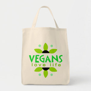 Vegan Grocery Tote Bag