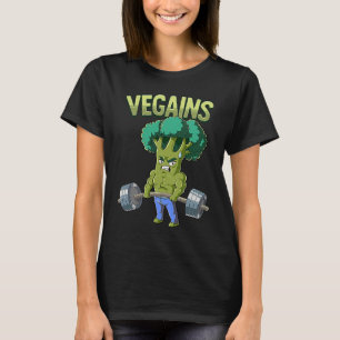 Vegan Gym Bodybuilding Vegains T-Shirt