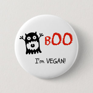 Vegan Halloween Button