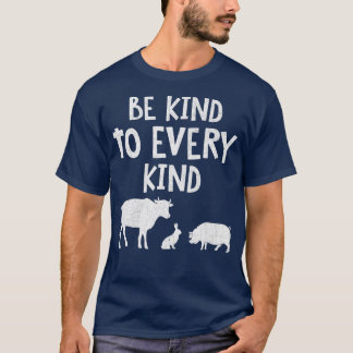 Vegan Inspirational Graphic Vintage Be Kind To Eve T-Shirt