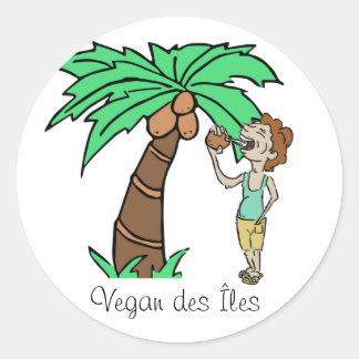 Vegan Islands Sticker