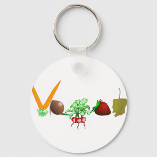 Vegan Key Ring