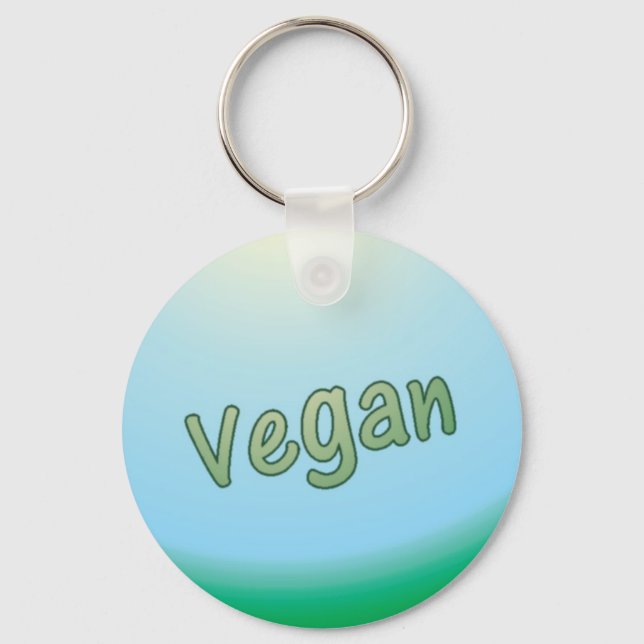 Vegan land key ring (Front)