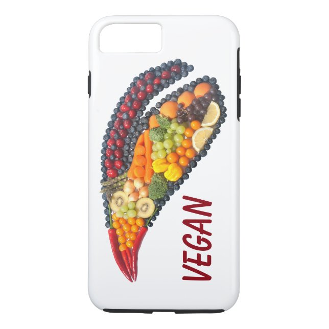 Vegan leaf Case-Mate iPhone case (Back)