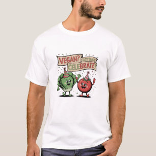 Vegan Lettuce Celebrate Cool Trend T-shirt