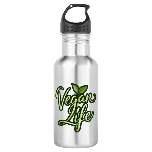 Vegan Life 532 Ml Water Bottle (Front)