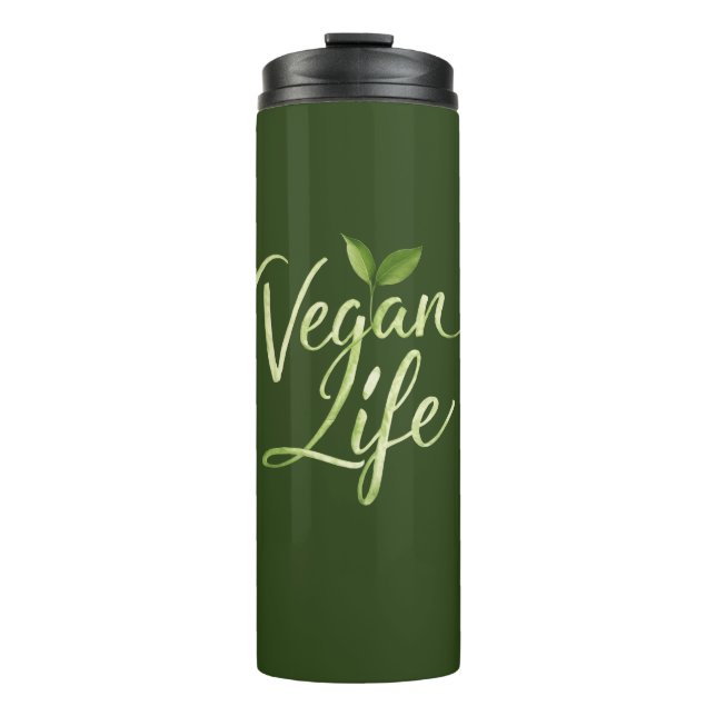 Vegan Life Thermal Tumbler (Front)