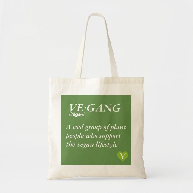 Vegan Life Tote Bag (Front)