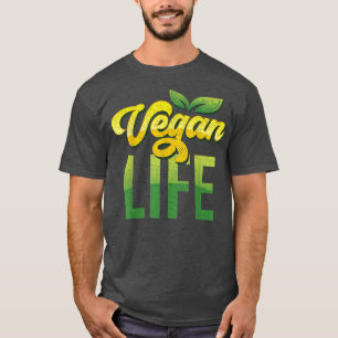 Vegan Life Vegetarians Plant Based Broccoli  T-Shirt