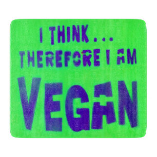 Vegan Love Animals Eat Plants Cutting Board