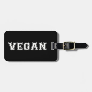 Vegan Luggage Tag