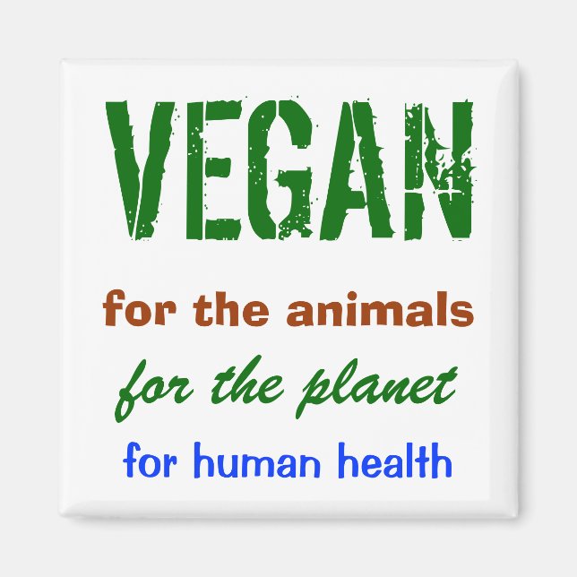 VEGAN MAGNET (Front)
