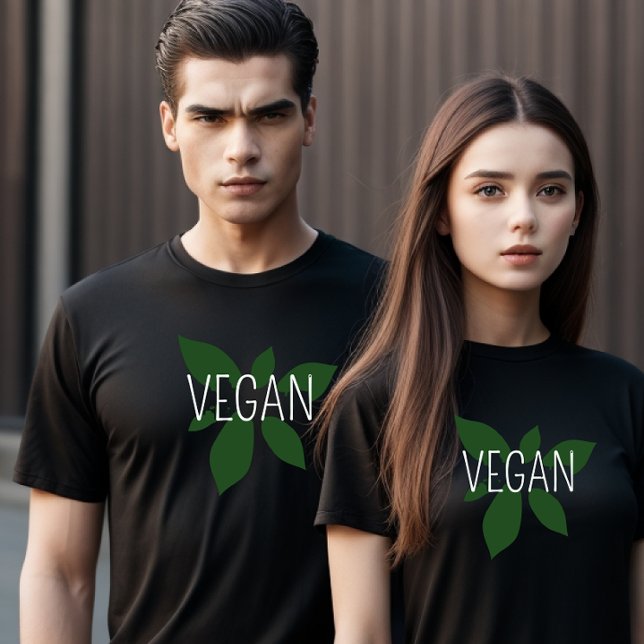 Vegan Message Unisex T-Shirt (Creator Uploaded)