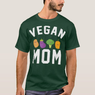 Vegan Mum Ethical Pro Vegan Kawaii Veggie Broccoli T-Shirt