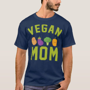 Vegan Mum Ethical Pro Vegan Kawaii Veggie Broccoli T-Shirt