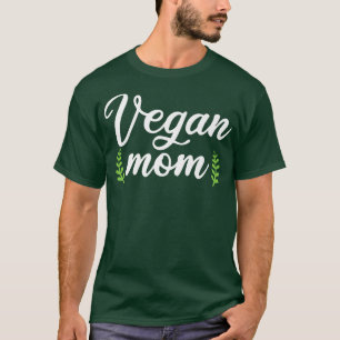 Vegan Mum Funny Vegetarian Parent Vegetable Lover T-Shirt
