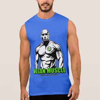 Vegan Muscle Apparel Sleeveless Shirt