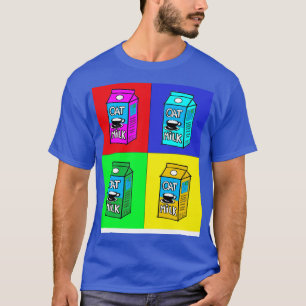 vegan oat Milk PopArt T-Shirt
