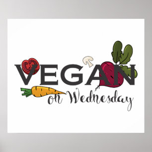 Vegan on Wednesday Poster