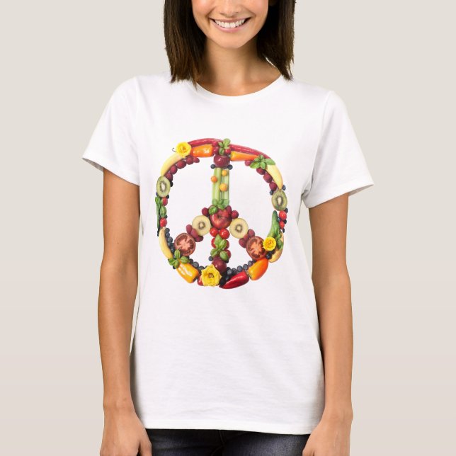 Vegan Peace T-Shirt (Front)