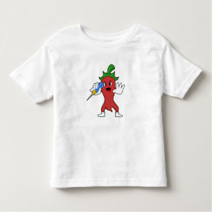 Vegan Pepper at Darts with Dart.PNG Toddler T-Shirt