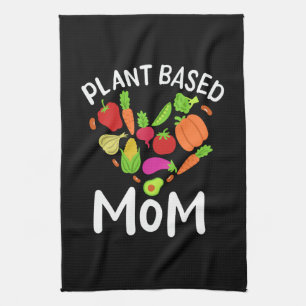 Vegan - Plant Based Mum Tea Towel