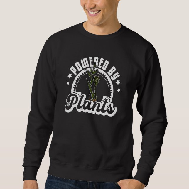 Vegan plants nutrition greens food Salad Food  8 Sweatshirt (Front)